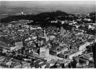 Панорама Львова авторства Е.Лібанського