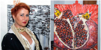 "Арт Гранат", або персональна виставка Ірини Третьяк