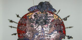 Експозиція виставкиа Олексія Коваля “Емалі. Історія. Україна. Світ”