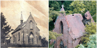 Зруйнована каплиця Матері Божої Королеви Корони Польської у Кугаєві (відео)