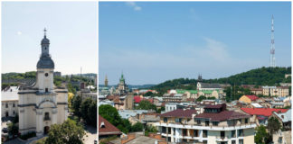 Панорама Львова з даху "Євроготелю". Минуло майже 3 роки