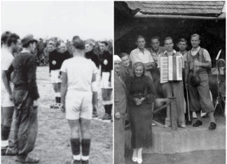 Диригент, офіцер, педагог, композитор, воротар. Юність і війна