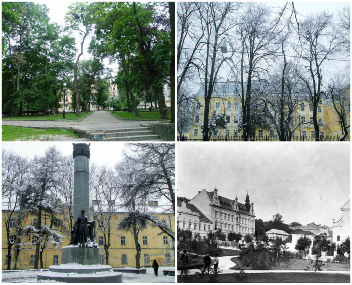 Історія одного скверу, або колишня площа Францисканська