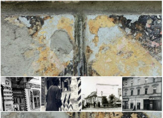 Довоєнні фарбовані смуги у Львові