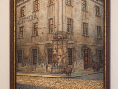 Експозиція виставки Юрія Коха під назвою “Фактор Львова. Малярство”