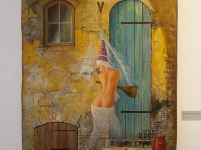 Експозиція виставки Юрія Коха під назвою “Фактор Львова. Малярство”