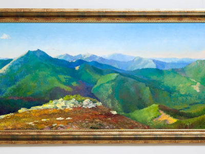 Експозиція виставки Ігоря Кузьмака "Живопис"