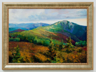 Експозиція виставки Ігоря Кузьмака "Живопис"