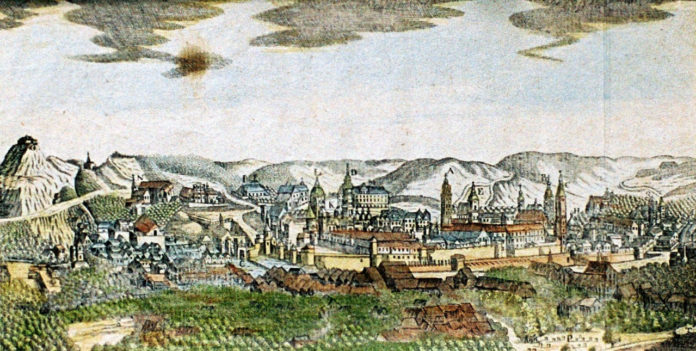 Панорама Львова, 1775