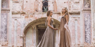 Модна фотосесія у напівзруйнованому костелі в селі Годовиця