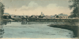 Стрий, поштівка 1904 року