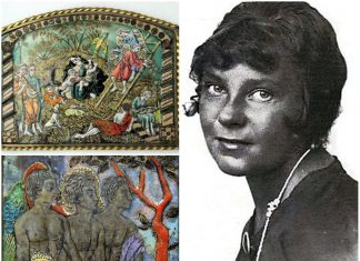 Друга з тріо емальєрок