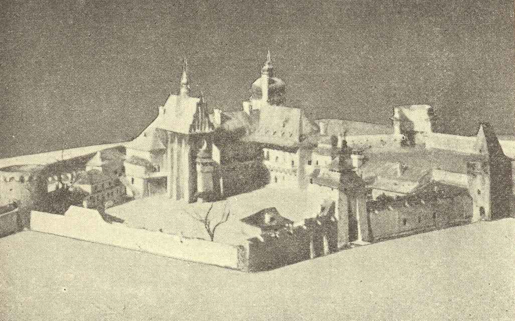 Низький замок на пластичній панорамі Львова Я. Вітвіцького