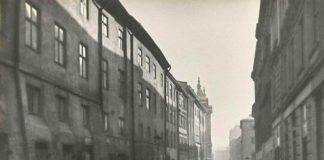 Сучасна вулиця Сербська у Львові, зима 1941 року. Фото Сергія Шиманського