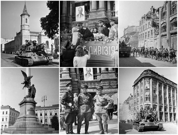 Львів на раритетних фото 1944 року