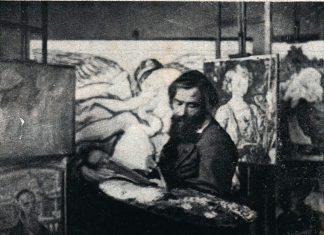 Олека Новаківський в робітні