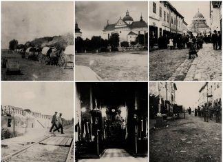 Жовква на невідомих фотографіях часів Першої світової війни