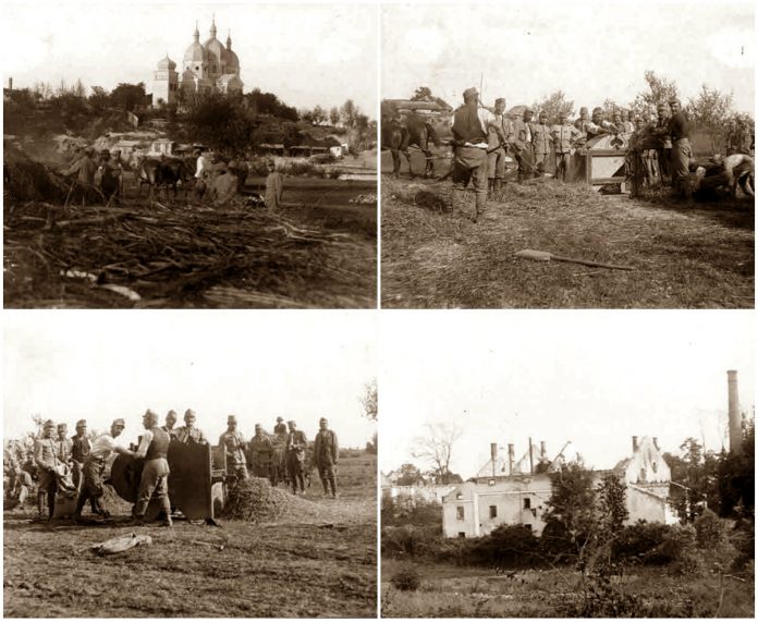 Село Скоморохи Львівської області в Першу світову війну