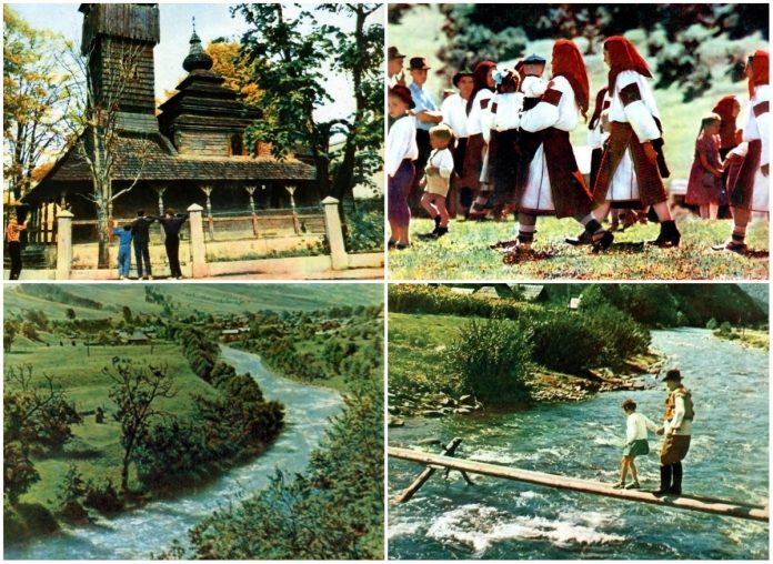 Казкові Карпати на фото 1966 року Казкові Карпати на фото 1966 року