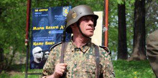 Експозиція виставки до 75-ї річниці 1 Української дивізії «Галичина». Фото Олена Ляхович, Гал-інфо.