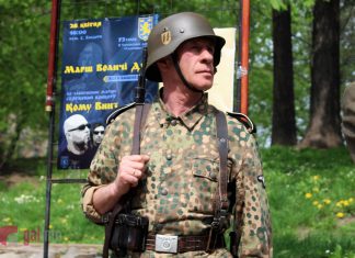 Експозиція виставки до 75-ї річниці 1 Української дивізії «Галичина». Фото Олена Ляхович, Гал-інфо.