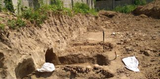 Останки в'язнів Пересильної тюрми № 25