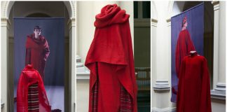 Експозиція виставки “Панни Мадонни Гуцулки” польської художниці Дороти Сак.