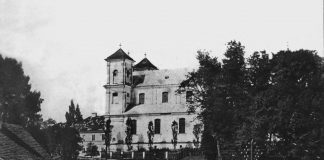 Костел Марії Магдалини і вигляд на вулицю Новий Світ. Фото Ю. Едера, 1870-ті рр.