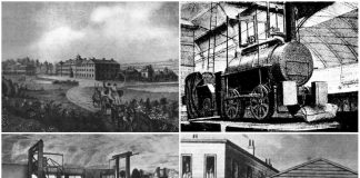 Винахід парової машини, локомотива і будівництво перших залізниць