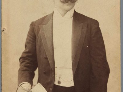 Портрет мужчини. Фотограф Франц де Мезер