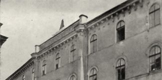 Народний Дім. Світлина опублікована у виданні: Альбом Українського Львова. Види Львова і знимки українських культурно-освітніх, господарських і інших установ та підприємств. – Львів: Накладом видавничої кооперативи “Національне об’єднання”, 1930. – С. 19.