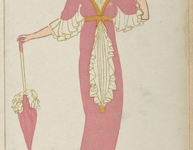 Мода 1910-их років в ілюстраціях Отто Лендеке.