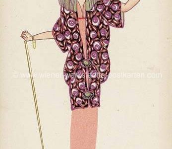 Мода 1910-их років в ілюстраціях Отто Лендеке.