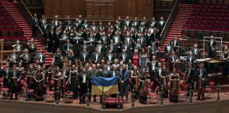 Оркестр «INSO-Львів» у Церкві Св. Боніфація в Гаазі. Фото Олександр Шамов.