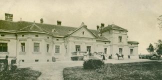 Маєток в Грусятичах, фото кінця ХІХ століття