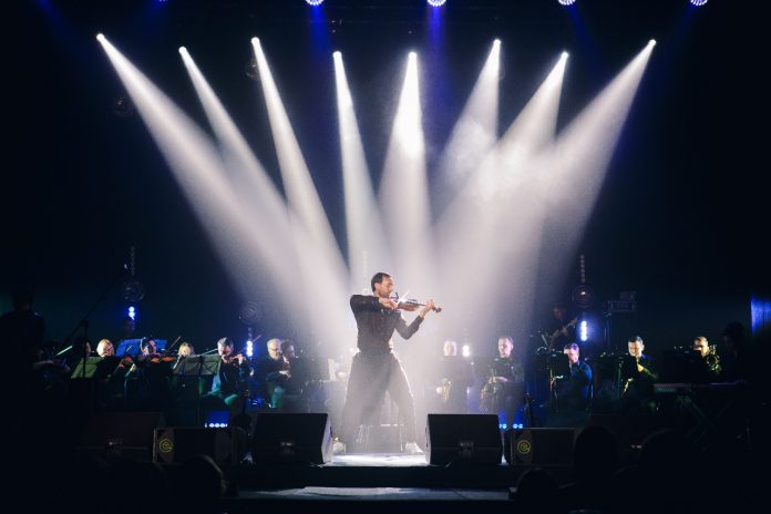 Олександр Божик на концерті