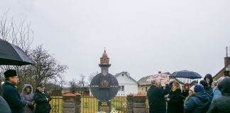 Пам’ятник Василю Нагірному відкрили в селі Гірне Відкриття пам'ятника Василю Нагірному в селі Гірне