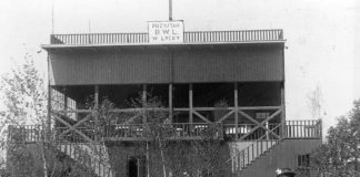 Пристань в Луцьку, міжвоєнний період. Архів NAC.