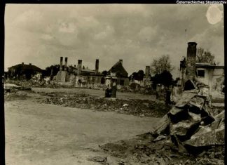 Великі Мости, фото часів Першої світової війни