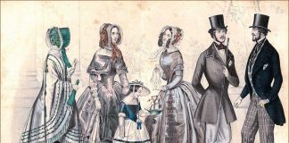 "Вісник мод паризьких" , 1845 р.