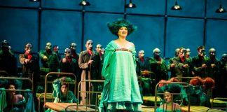 Ельза (Олеся Бубела) у опері ''Лоенгрін''