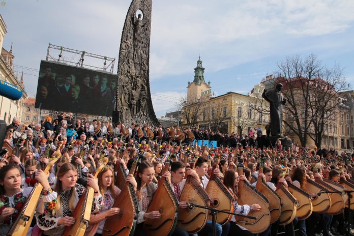 Урочистості з нагоди вшанування 205-тої річниці з дня народження Тараса Шевченка у Львові