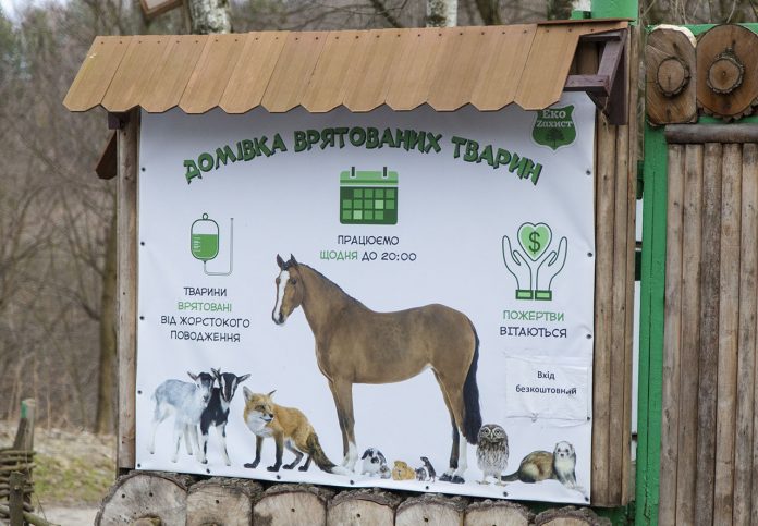 Домівка врятованих тварин