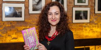 Марічка Крижанівська на презентації книжки "Тіні"
