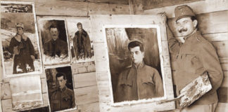 Осип Курилас за роботою