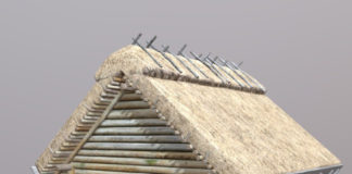 Реконструкція заглибленого слов’янського житла ІХ-Х ст.