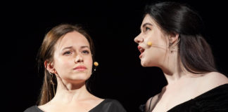 Сцена з вистави "Діді і Дада"