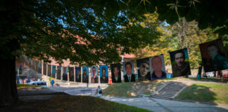 Героям Слава: у львівському сквері "На валах" відкрити фотовиставку. Фото Гал-інфо, Олена Ляхович