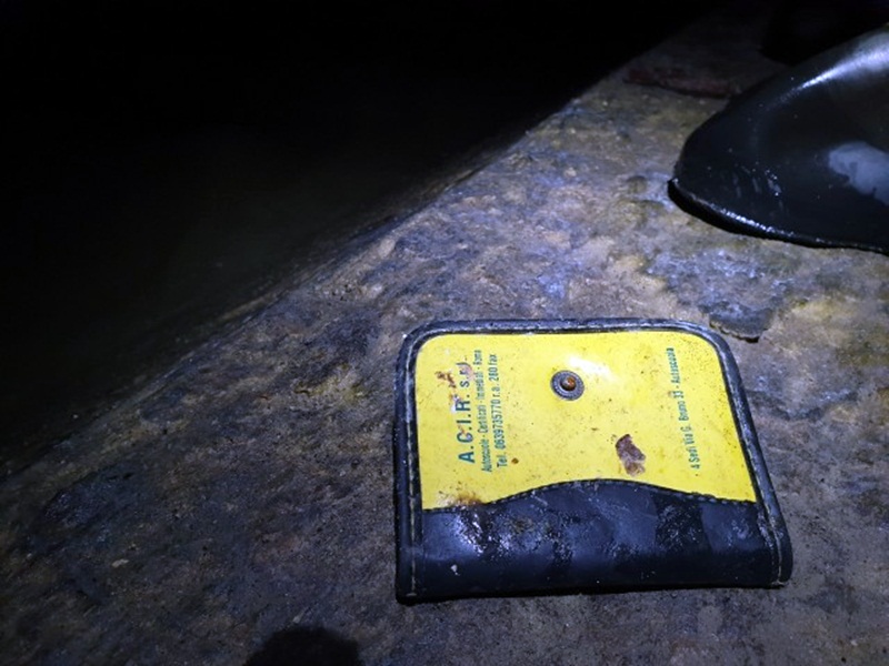 Чийсь гаманець. Порожній :(