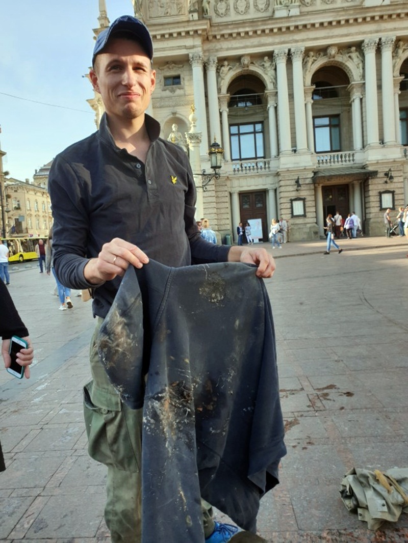 і куртка від хімзахисту :)